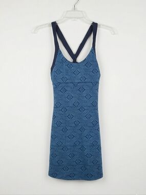Patagonia Women's Morning Glory Navy Dress~Size Small